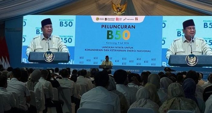 Biosolar B50 Resmi Meluncur, Prabowo: RI Negara Pertama di Dunia yang Terapkan