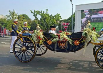 Kirab Bendera Pusaka Awali Rangkaian Upacara HUT RI ke-81