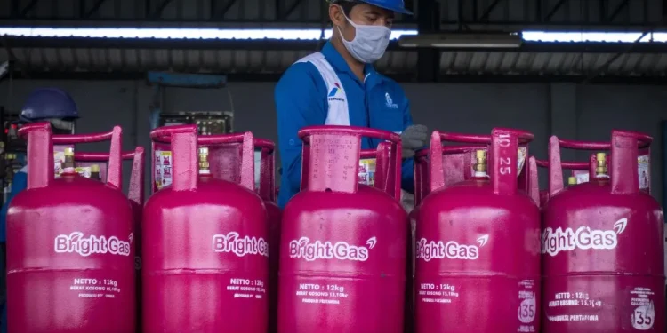 Pertamina Diskon LPG Bright Gas Sambut HUT RI