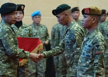 2 Prajurit TNI Penurun Bendera Bulan Bintang di Aceh Naik Pangkat Luar Biasa