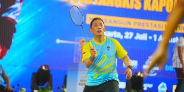 Adu Smash! Laga Kapolri-Widi vs Bahlil-Ahmad Meriahkan Penutupan Kapolri Cup 2026
