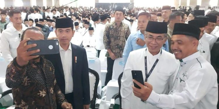 Gibran hingga Cak Imin Hadiri Pembukaan Muktamar ke-35 NU di Jombang
