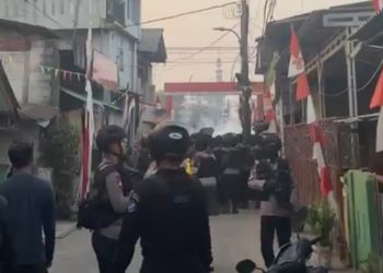 BNN Gerebek Kampung Bahari, Loyalis Bandar Narkoba Melawan