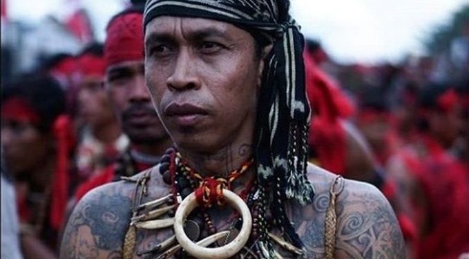 Panglima Jilah Usul ke Prabowo Warga Dayak Bertato Bisa Daftar TNI-Polri