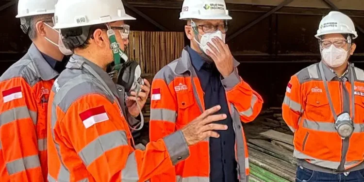 Dirut SIG Cek ke Pabrik Semen Jaga Pasokan Distribusi Lancar di Aceh