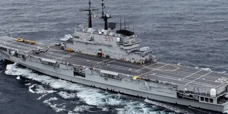 Kapal Induk Garibaldi Tiba di Indonesia pada September 2026