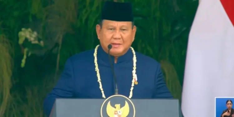 Prabowo Ajak Heningkan Cipta untuk Korban Bencana di Daerah