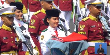 Profil Celina Olivia, Pembawa Bendera Merah Putih di Upacara HUT ke-81 RI