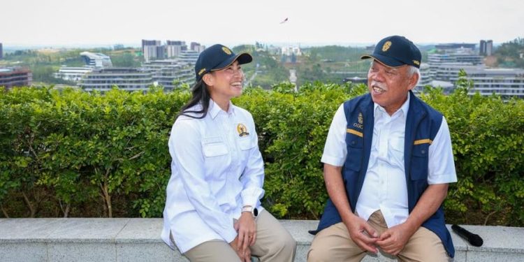 Keponakan Prabowo Takjub Air Keran di IKN Bisa Langsung Diminum