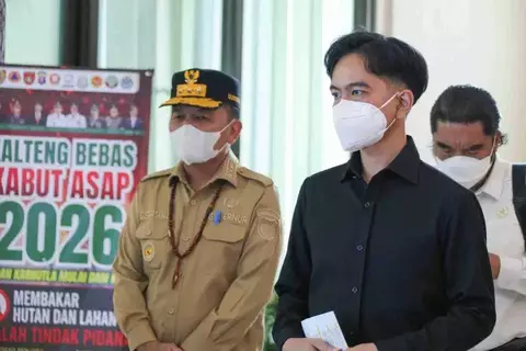 Wapres Gibran Tinjau Penanganan Karhutla Kalteng