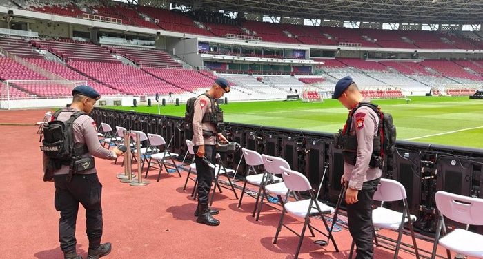 Polda Metro Sterilisasi SUGBK Jelang Laga FIFA ASEAN Cup 2026