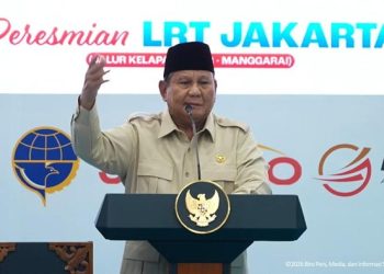Prabowo: Danantara Wajib Bantu Lanjutkan Proyek LRT Jakarta