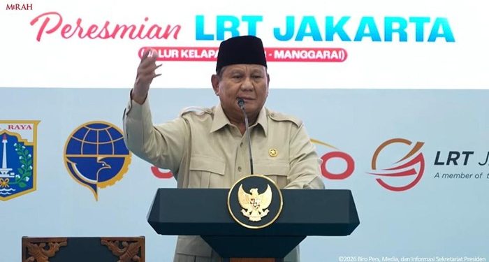 Prabowo: Danantara Wajib Bantu Lanjutkan Proyek LRT Jakarta