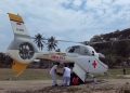 Seskab Teddy: Simulasi Ambulan Udara Digelar di Lampung.