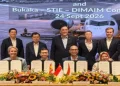 Bukaka Pasok 56 Garbarata ke Changi Airport