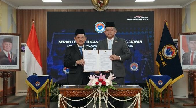 Maruli Simanjutak Terima Jabatan Kepala BNPP