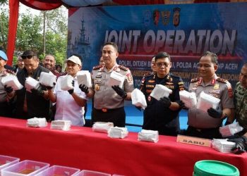 Kapolri Cek Lab Narkotika Terbesar di Ri di Aceh