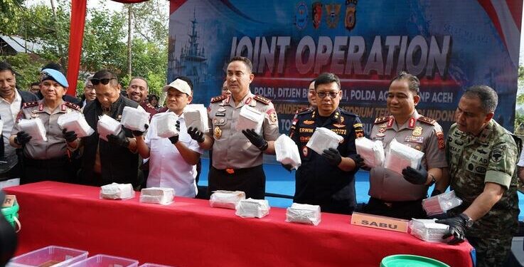 Kapolri Cek Lab Narkotika Terbesar di Ri di Aceh