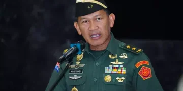Prabowo Lantik Mayjen TNI Kristomei Sianturi sebagai kepala BNPB