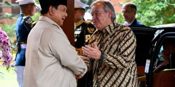 Sekjen PBB Bermalam di Rumah Prabowo