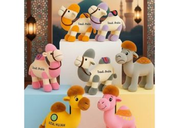 Boneka Unta Oleh-oleh Haji di Arab Buatan Indonesia