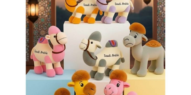 Boneka Unta Oleh-oleh Haji di Arab Buatan Indonesia