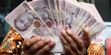 Dolar Singapura Tembus Rp 14.100, Ringgit Malaysia Rp 4.421