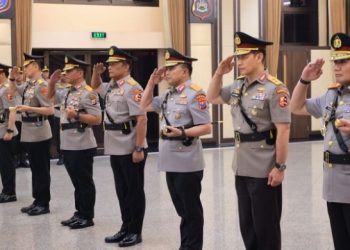 Kapolri Pimpin Sertijab, Komjen Asep Jadi Irwasum