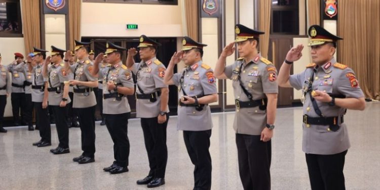 Kapolri Pimpin Sertijab, Komjen Asep Jadi Irwasum