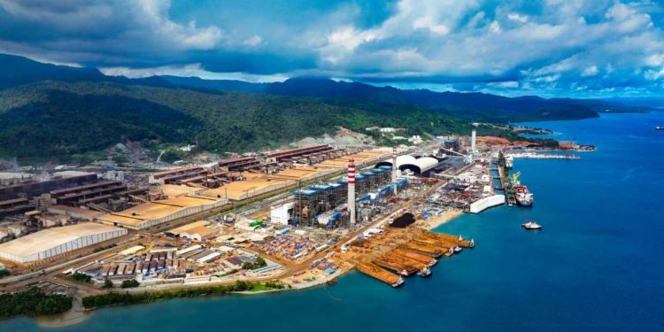 Di Halmahera Tengah, Prabowo Ekspor Perdana Baterai Kendaraan Listrik