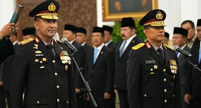 Prabowo Resmi Lantik Suyudi Ario Seto Jadi Kapolri