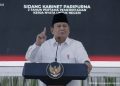 Prabowo: Prestasi 2 Tahun Pemerintah Perlu Kita Banggakan Tidak Boleh Sombong
